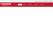 Tablet Screenshot of osbornemedia.com